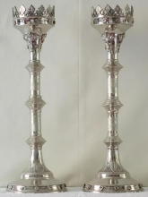 Gothic Altar Candlesticks